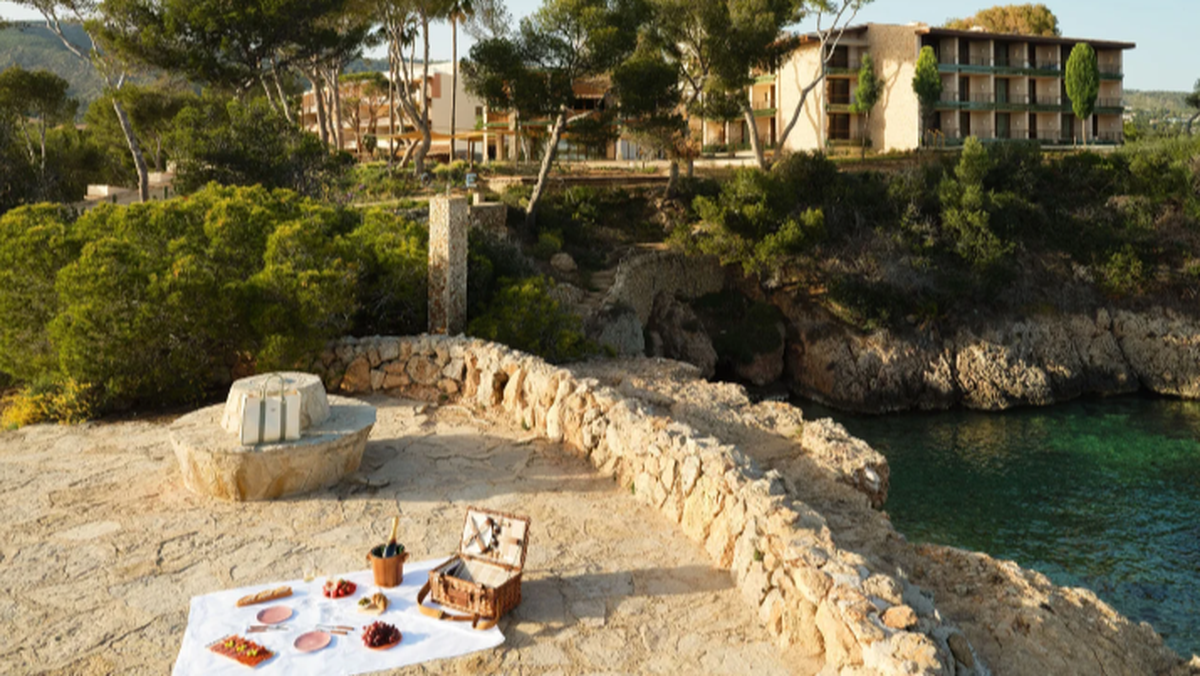 Vista del Mandarin Oriental Punta Negra en Mallorca