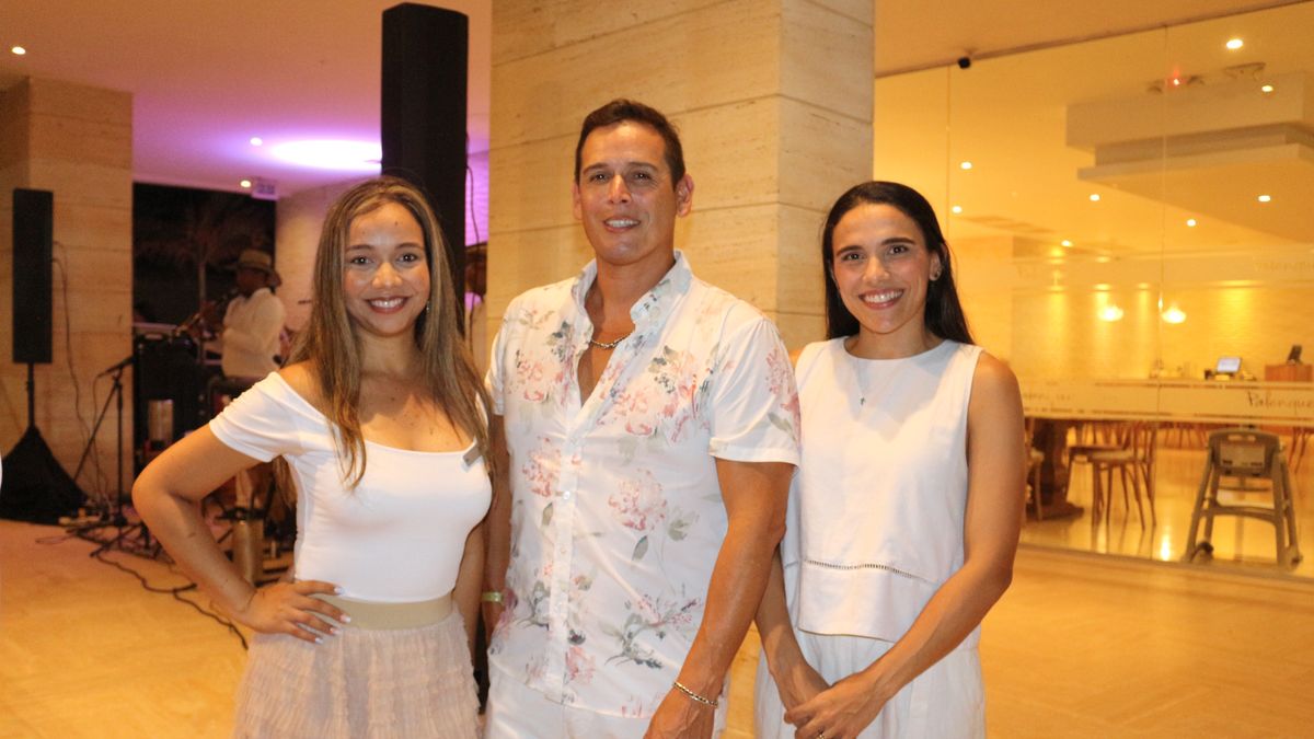 Olga Herrera, Miguel Portugal y Gabriela Walton.