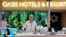 Jesús Almaguer, de Oasis Hotels & Resorts, remarca la importancia del mercado sudamericano para sus hoteles.