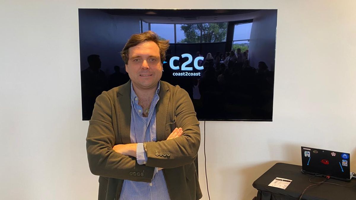 Antonio Márquez, director comercial de C2C, en el marco de la 14° Convención de Grupo GEA.