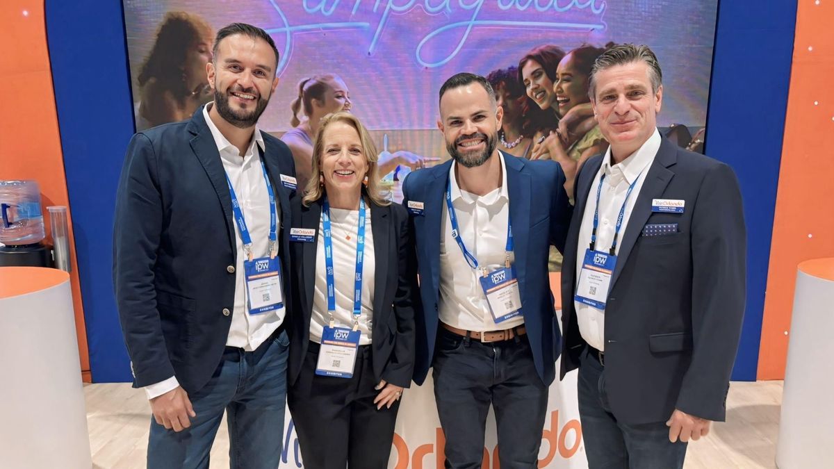 El equipo de Visit Orlando en IPW 2025.