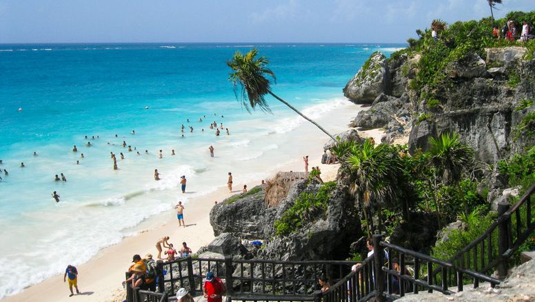 Quintana Roo recibió menos turistas de Sudamérica durante el año anterior.