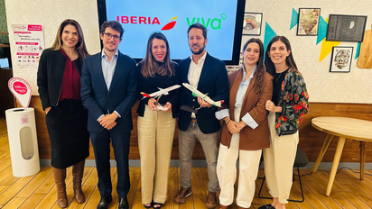 Los líderes de Viva Aerobus e Iberia se reunieron para sumar más y mejores beneficios para sus pasajeros a través del código compartido.
