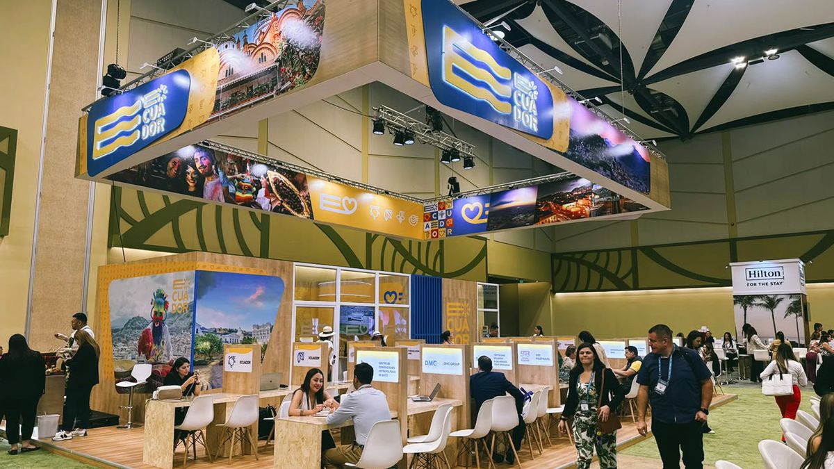 Stand de Ecuador en FIEXPO 2026.