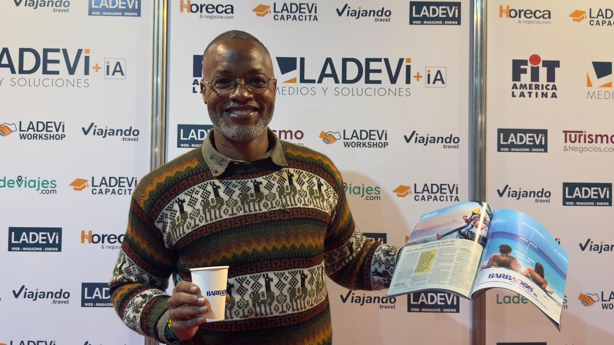 Barbados: Corey Garrett, director de turismo para Latinoamérica.