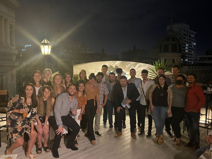 Facundo Martino, gerente comercial de la mayorista, agradeció a los presentes y expresó sus buenos deseos, al tiempo que espera un periodo con mucho trabajo en conjunto.