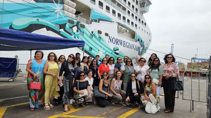 Agencias recorren el Norwegian Jade junto a MP Global Cruises