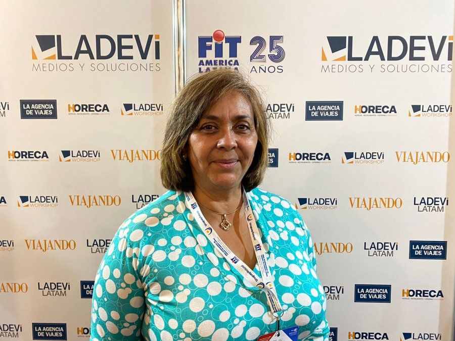 Eunice Casanova, presidenta de Corpoturismo.