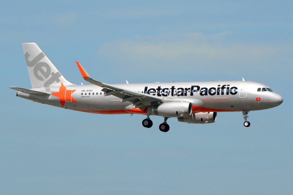 Airbus A320 de Jetstar Pacific.