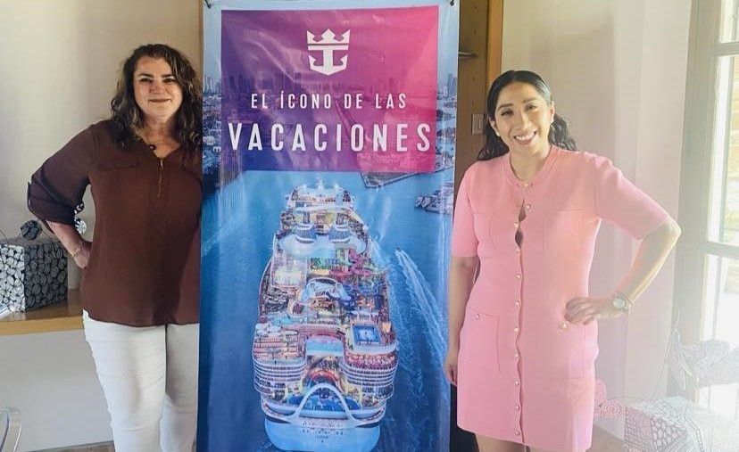 Le Blanc Tours ofreció una capacitación que contó con la presencia de Gissel Moreno, encargada del área de Marketing de Le Blanc, y Adriana Holguín, key account manager de Royal Caribbean para México.