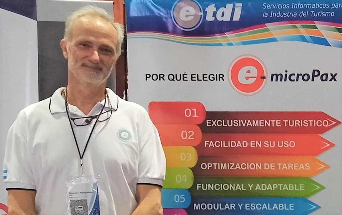 Alejandro Papayannis, socio de E-tdi, compañía de tecnología online para el sector.