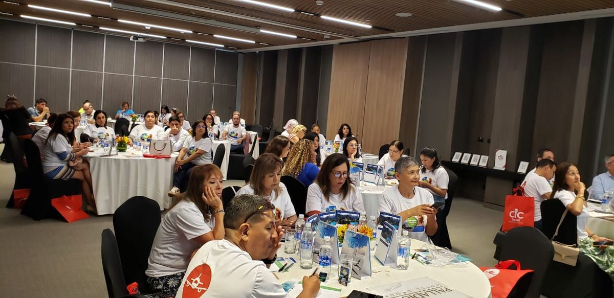 El evento albergó alrededor de 70 personas, cifra favorable para lo que se tenía previsto.