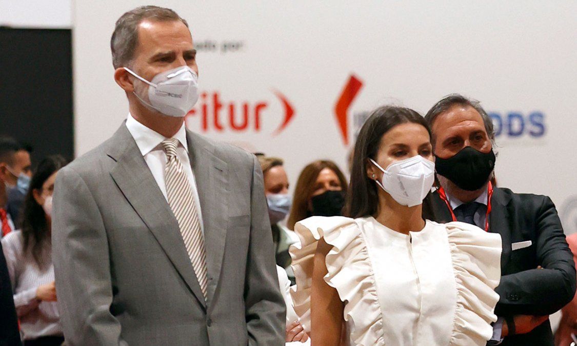 Los reyes Felipe VI y Letizia presidieron la inauguración de la 41° edición de Fitur.