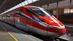 Uno de los trenes de Iryo.