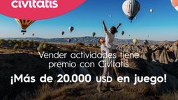 Nueva campaña a modo de recompensa de Civitatis a sus agencias de viajes colaboradoras.