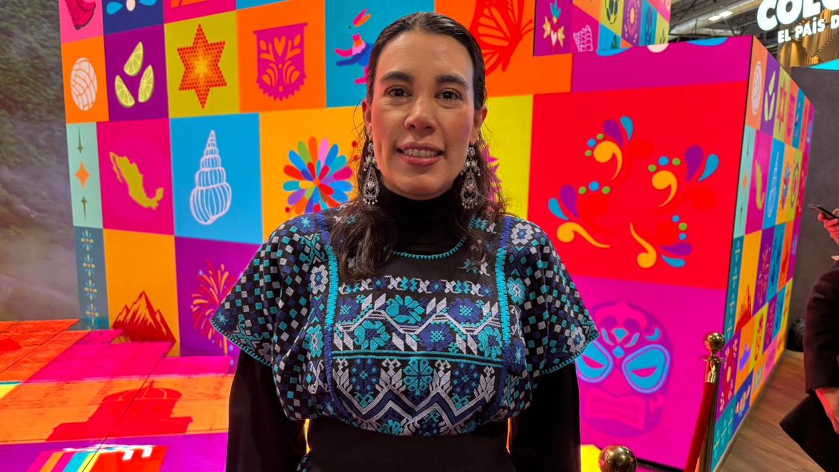 Josefina Rodríguez Zamora, secretaria de Turismo de México, brindó una entrevista a Ladevi en el marco de Fitur 2026.