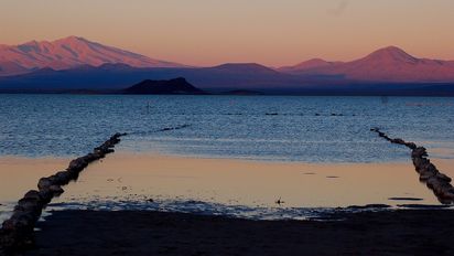 Descubrí la laguna salada en Mendoza que es un tesoro natural escondido