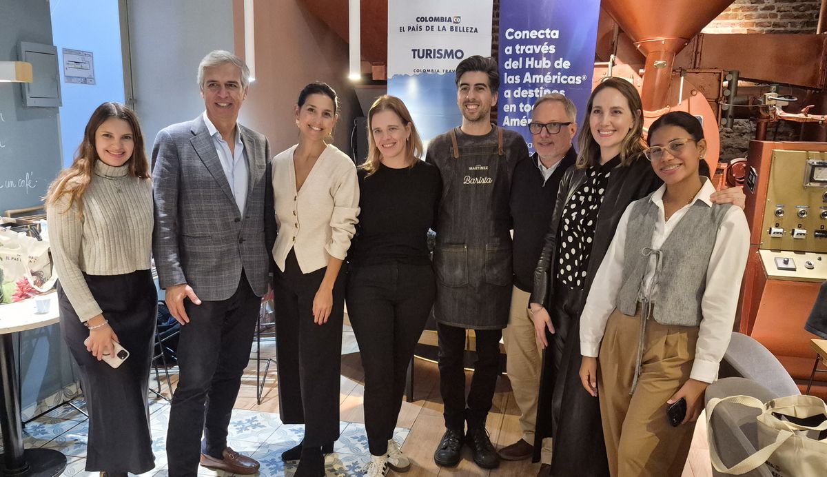 Representantes de ProColombia, Copa Airlines, Hotel Las Islas y Café Martínez.