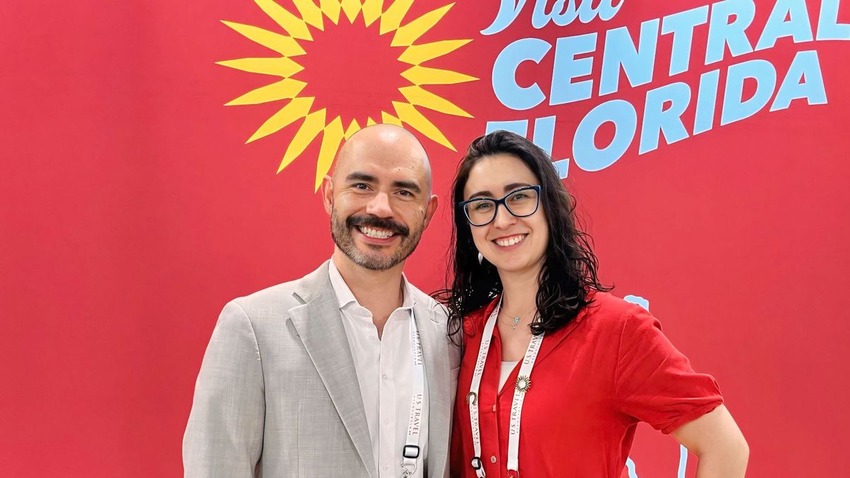 Visit Central Florida: Alejandro Buitrago-Vega y Juanita Ariza.