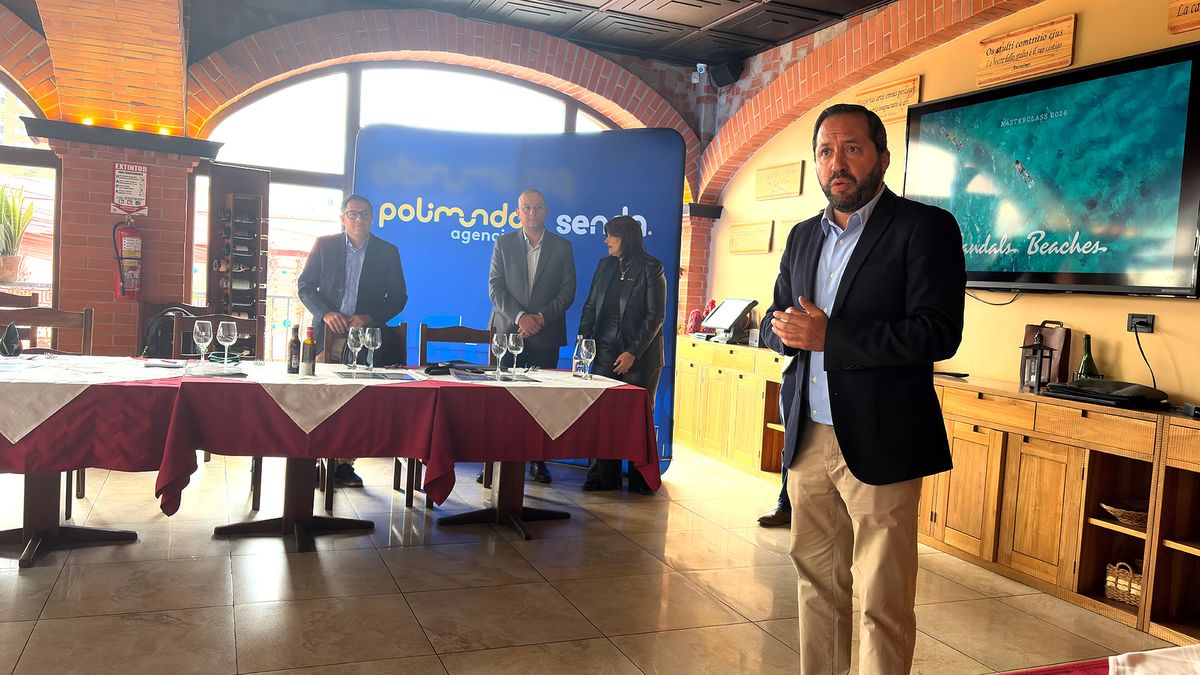 Diego Padula, CEO de Polimundo, durante capacitaci&oacute;n de Sandals.