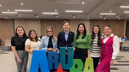 Autoridad de Turismo de Aruba en la rueda de negocios.&nbsp;