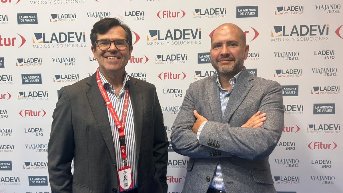 Andrés Rincón, CEO de CIC Travel; y Mauricio Osuna, director ejecutivo de la compañía.