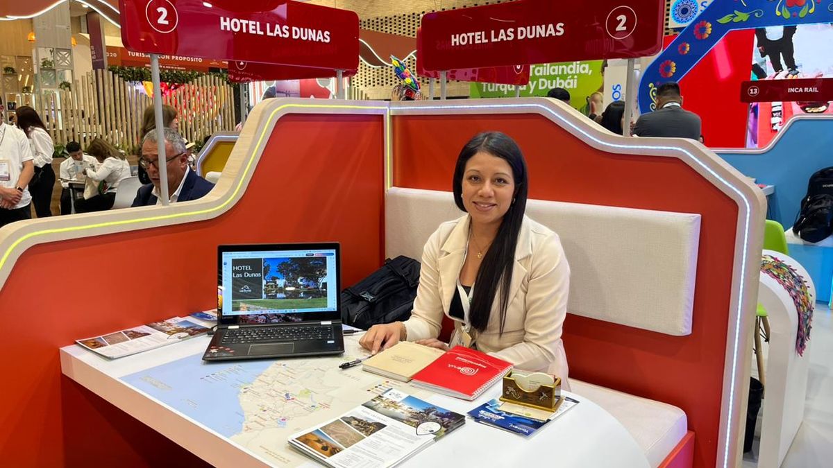 Roxana Juarez, del Hotel Las Dunas.