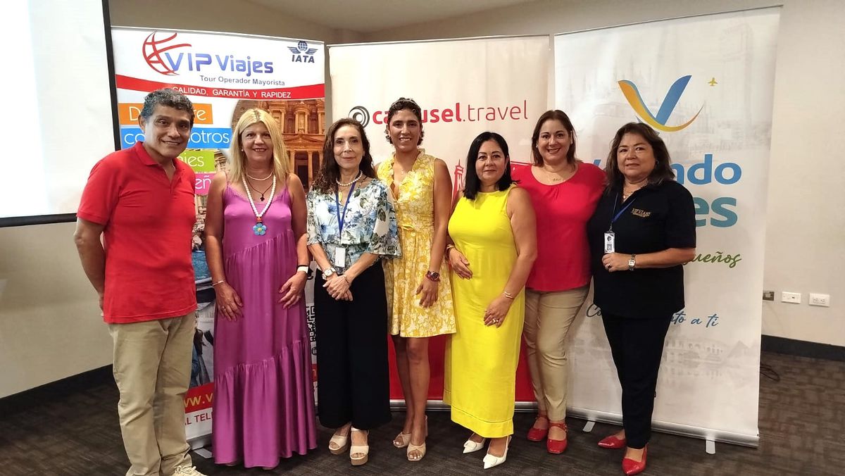 Las mayoristas VIP Viajes, Carrusel Travel y Volando Viajes se unieron para presentar el destino Grecia, con los productos de Mediterranean Jet.