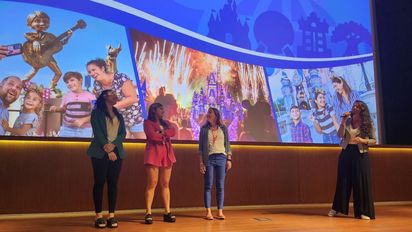 Los colaboradores de CVC Corp Argentina en la capacitación de Disney.