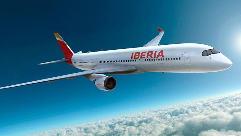 Uno de las aeronaves de última generación de Iberia.&nbsp;