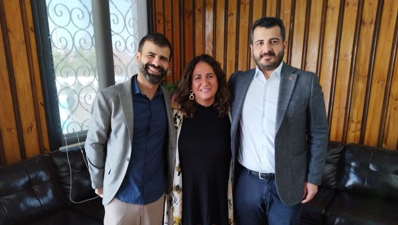 Daniel Pereira, María Paz Gallego y Cengiz Deveci.&nbsp;
