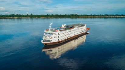El Grand Amazon Expedition es el crucero fluvial insignia de Iberostar en Brasil.