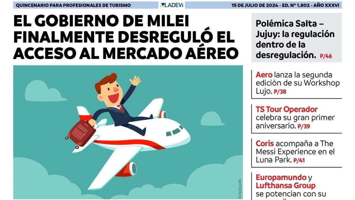 Lee la nueva edición de La Agencia de Viajes Argentina.