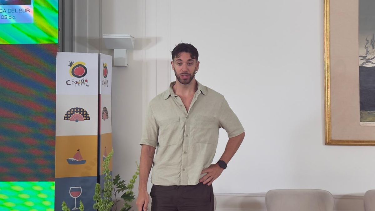 Enrique Alex, creador de contenido, en Spain Talks 2025.