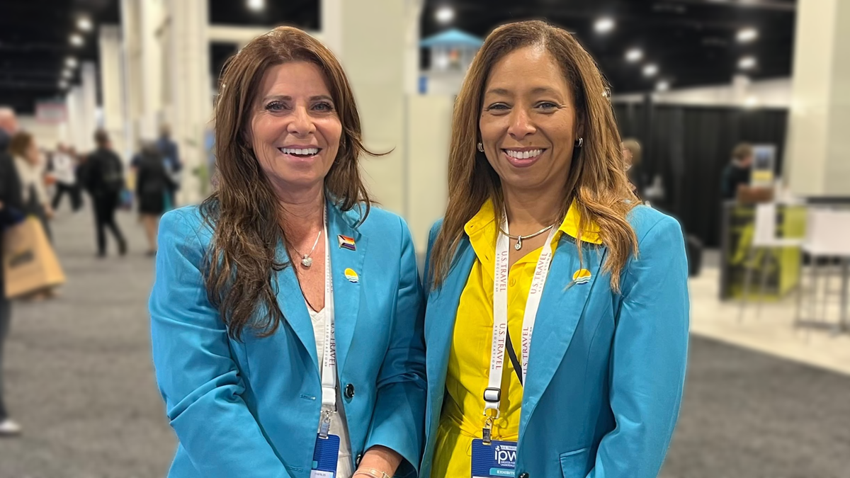Visit Lauderdale: Stacy Ritter, presidente y CEO, junto a Camila Clark, vicepresidente senior de Comunicaciones estratégicas.