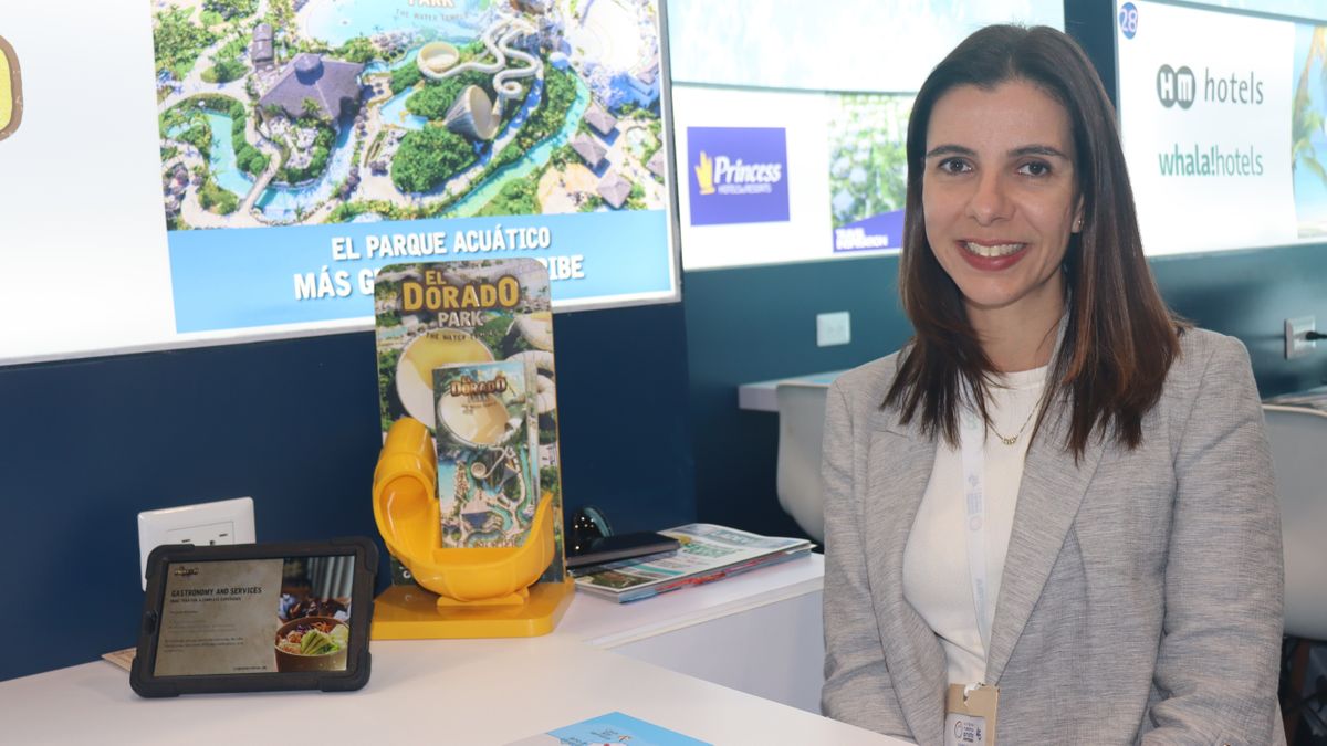 Silvia Pizarro, directora Comercial y de Marketing de El Dorado Water Park, ubicado en Punta Cana.