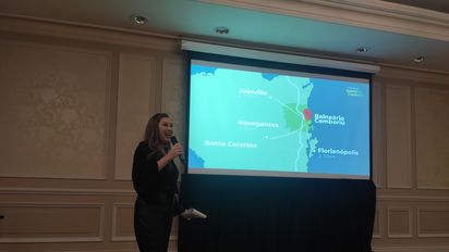 Margot Rosenbrock es la vicepresidenta de captación de eventos de Balneario Camboriú Convention e Visitors Bureau.&nbsp;