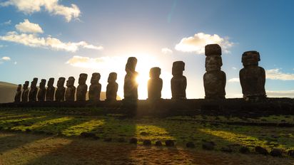 Rapa Nui recibió sus primeros turistas la semana pasada.&nbsp; 