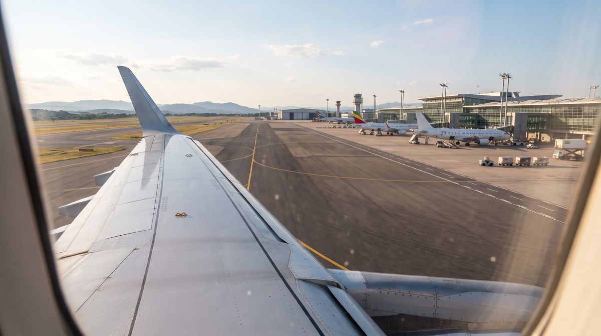 Tráfico aéreo marcó +0,2 en septiembre, considerano vuelos nacionales e internacionales.