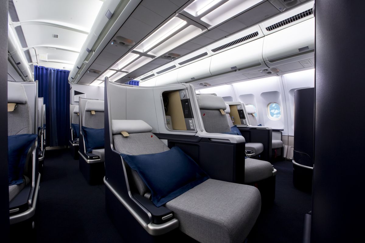 Air France: máximo confort en Business Class a bordo de Airbus A350.