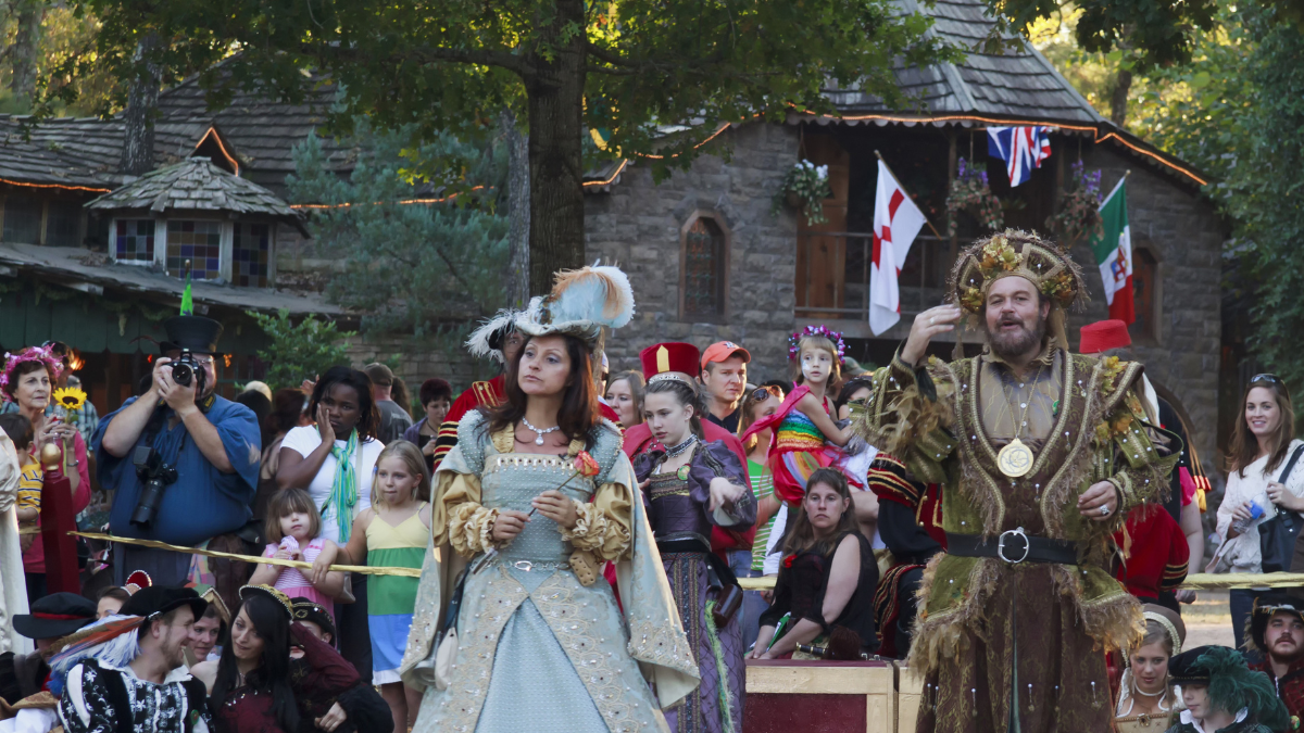El Festival Renacentista de Texas es el más grande en su tipo de Estados Unidos.