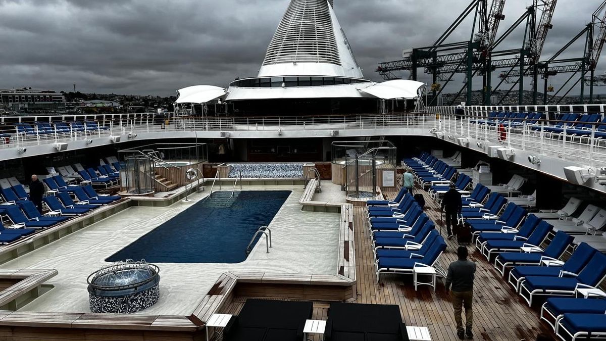 Una de las piscinas del MS Marina.