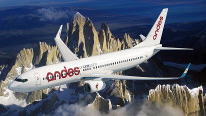 Durante la Revolución de los Aviones, Andes Líneas Aéreas operó aviones Boeing B-737/800 similares a los que ha vuelto a incorporar ahora.