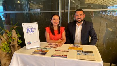 Aydeé Suárez Castiblanco y Jairo Ramírez Rodríguez fundadores de AJL Reps participaron del Workshop de Ladevi en Medellín.