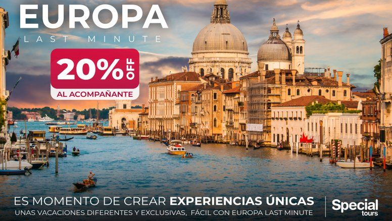 Special Tours: con Europa Last Minute los profesionales de Latinoamérica cuentan con una gran selección de paquetes para que sus pasajeros vivan la mejor&nbsp; experiencia de viaje.