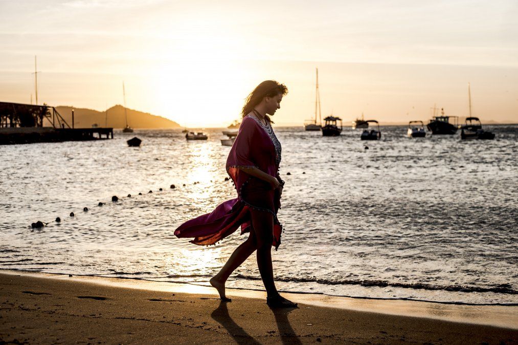 La salvedad de esta salida es que estará acompañada por Miriam Lanzoni, una exponente de la vida saludable.