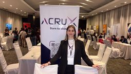 Déborah Lobelos, responsable de Comunicaciones y Marketing de Acrux, mayorista receptiva de Argentina, en los Ladevi Workshop.&nbsp;