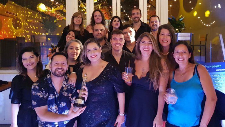 Todo el staff de TKT.Travel disfrutó el cierre de año de la mayorista.