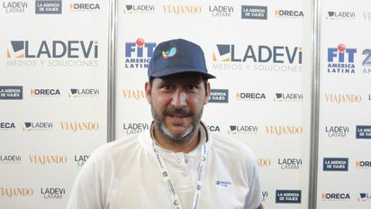 &nbsp;Jerónimo Pou, director comercial de Assisto Tu Viaje, presente en la Feria Internacional de Turismo de América Latina.