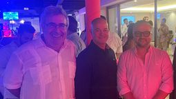 Antonio Herrera, Jürgen Sttz y Rubén Gutiérrez en el evento de Blue Diamond Resorts.